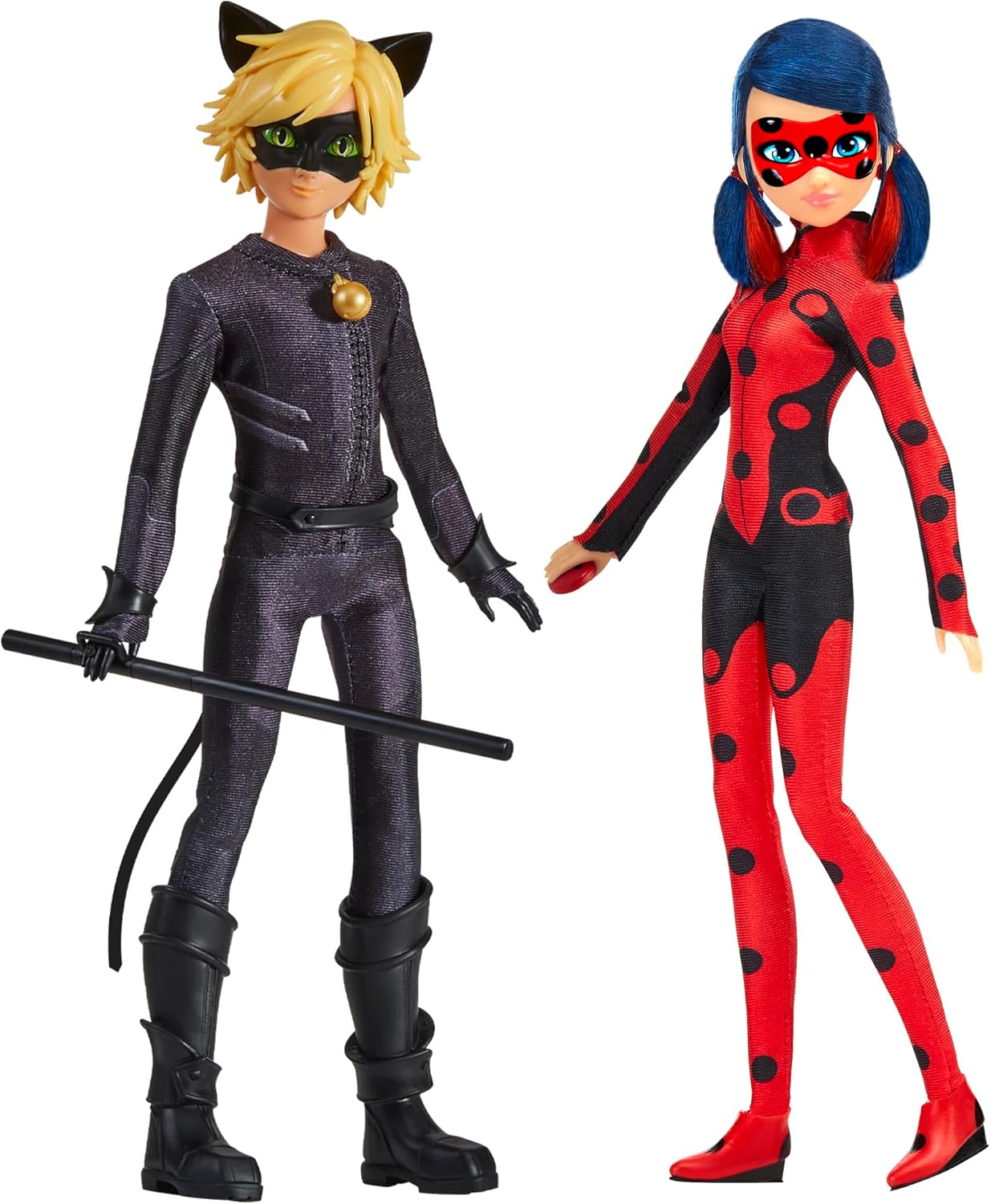 Miraculous Ladybug & Cat Noir 2-Pack Action Figures