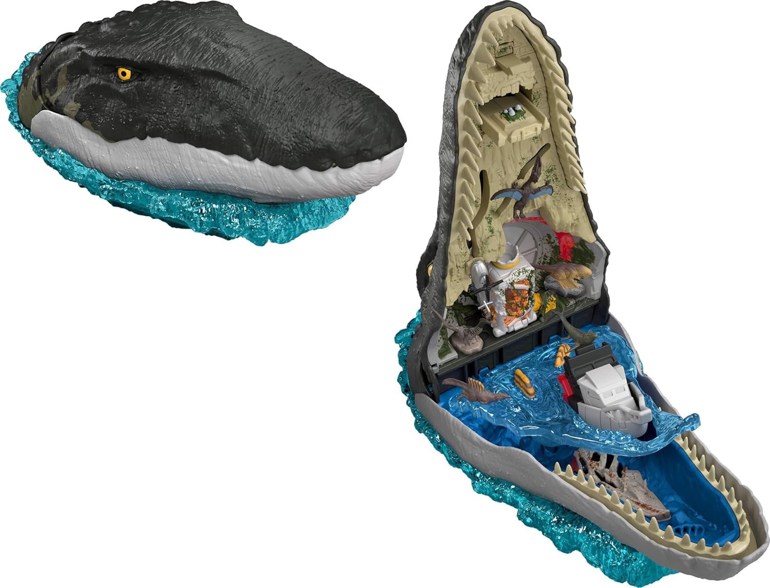 Jurassic World Mosasaurus Playset: 7 Features, 6 Figures